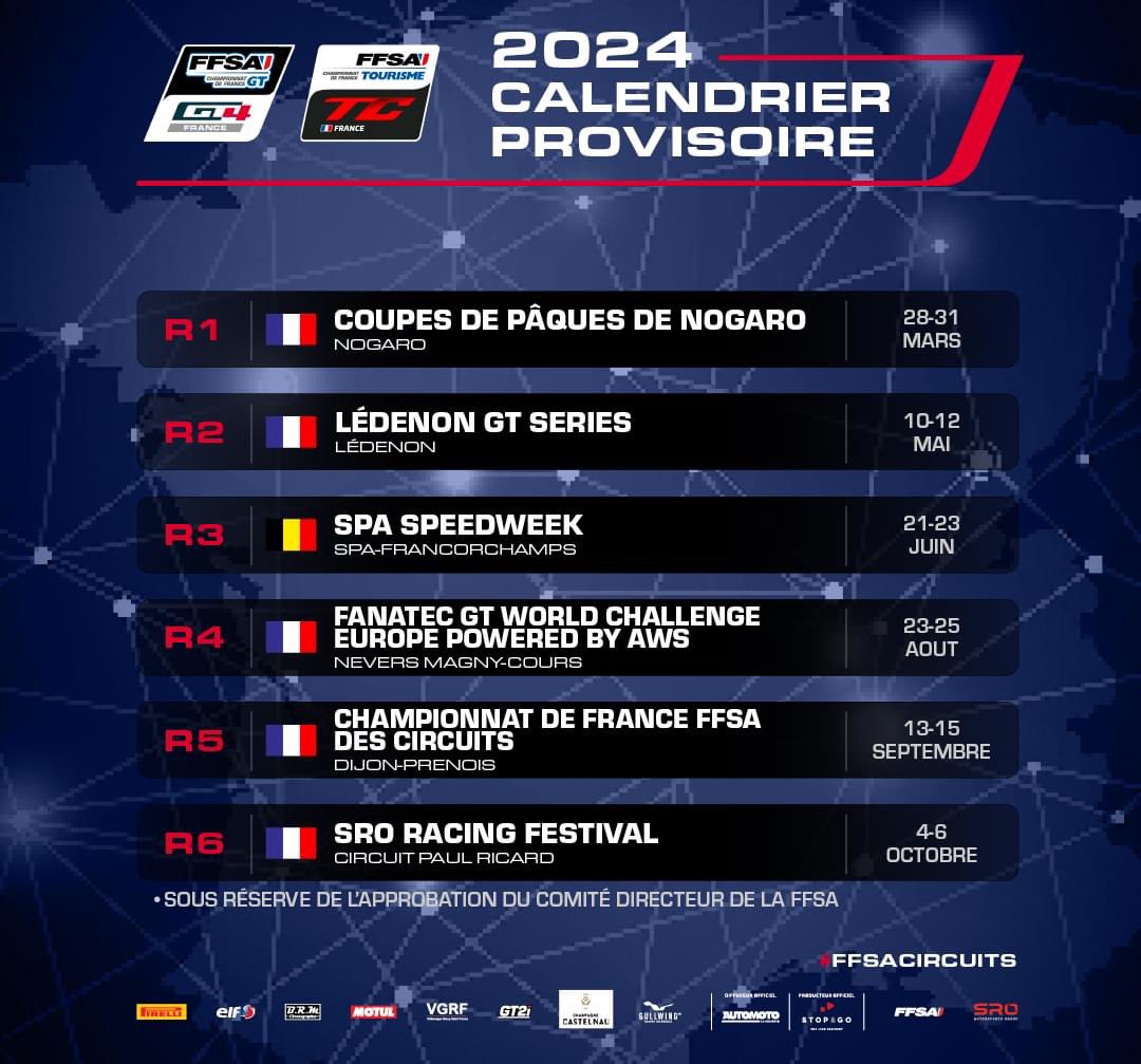 Calendrier Rallye 2024 Ffsa Gerda Jsandye