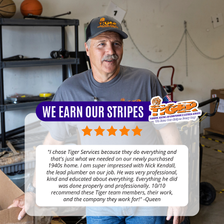 Trust_Tiger's tweet photo. Thanks for the 5-star rating! Your satisfaction is our goal. Trust Tiger for HVAC, plumbing, and electrical needs. Call (877) 844-3701 or book online: https://t.co/doUbgl0sae https://t.co/PSmjSSYRWF
