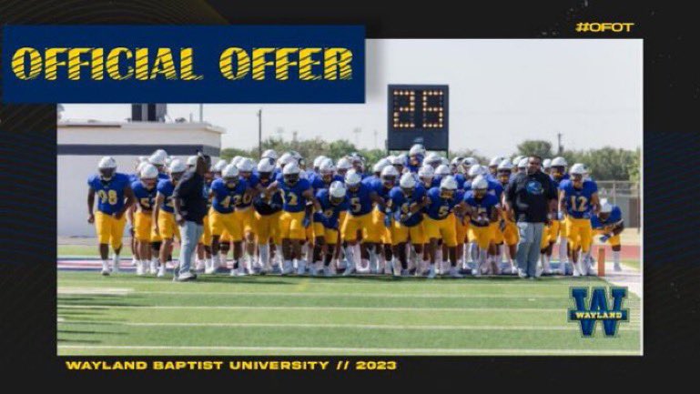 #AGTG after a long talk with @_nickyquintero i’m blessed to receive a offer from <a href="/WBUFootball/">WBU Football</a> <a href="/CoachDGarcia15/">Daryl Garcia</a> <a href="/CoachWalser/">Thomas Walser MSSA</a> <a href="/coach_wright13/">Coach Wright</a>