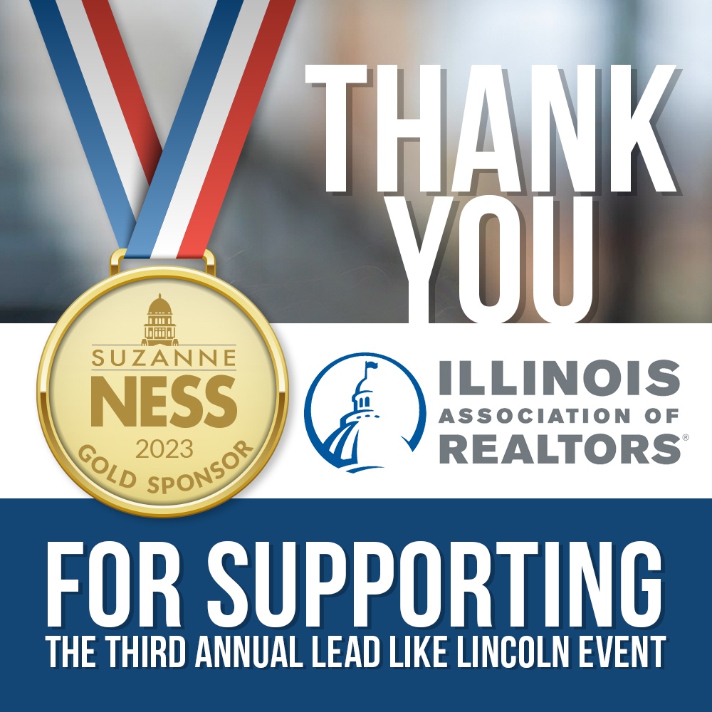 We have two sponsors to thank following our Lead Like Lincoln event ✨ Thank you to the Chicago Pipefitters Local 597 and to the Illinois Realtors Association for sponsoring my event! Your support means the world.