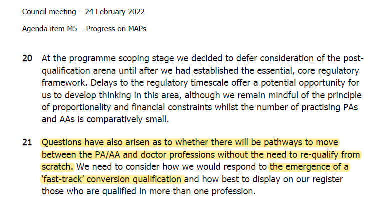 ramey999's tweet photo. GMC Meeting - Council having questions put forward for creation of pathways for MAPs to "fast-track" into becoming medical practitioners. GMC need to "consider how to respond" to that. 

Is it not the GMC's duty to protect the public? https://t.co/Hc20XCz4Jn