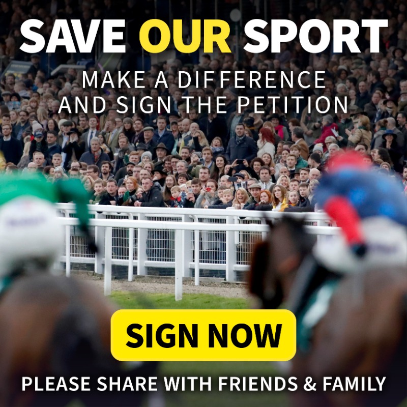 RacingTV's tweet photo. Fans are the lifeblood of racing, and our great sport has never needed your support more.

Please sign the petition below and RETWEET to share with as many friends, family and fellow racing lovers as possible and help Save OUR Sport! 🏇