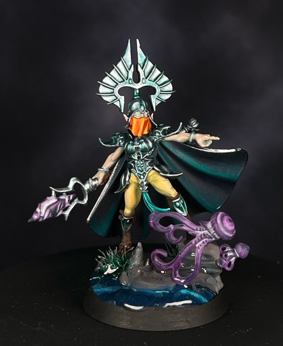BattleMalletHQ's tweet photo. We are DEEPly thankful toGame Workshop for sending out an early copy of #Deathgorge. @alcpwnd has done a bang-up job on #CyrenisRazors!

#AdWIP 
#warhammercommunity 
#PaintingMiniatures 
#PaintingWarhammer 
#PaintingUnderworlds 
#warhammerunderworlds 
#idonethdeepkin
#cephanyr https://t.co/1rMDwwZQQv