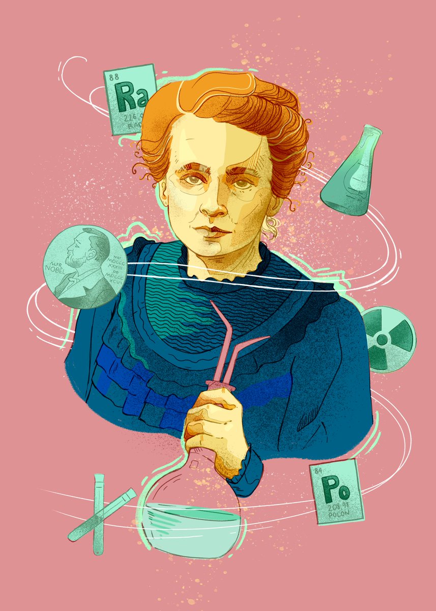 #OTD vor 156 Jahren wurde #MarieSkłodowskaCurie in Warschau geboren. Sie ist die einzige Frau, der bisher mehrfach ein Nobelpreis verliehen wurde, und neben Linus Pauling die einzige Person, die Nobelpreise auf zwei unterschiedlichen Fachgebieten erhielt.