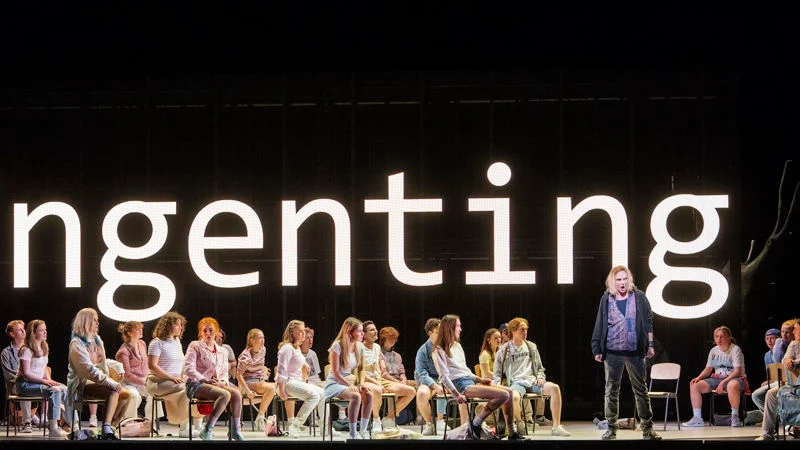 The entire run of Nothing (#Ingenting) in Oslo is all but sold out and it was packed with young people when I went. I might be a bit biased, but if opera houses care about getting younger audiences involved in opera, they should put this show on now! #opera