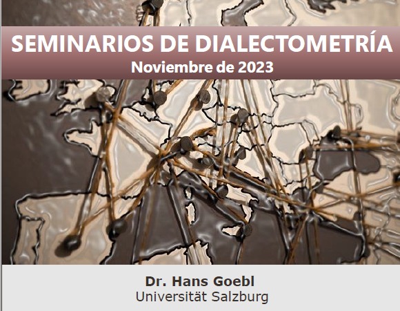 Este mes de noviembre tenemos el placer y la oportunidad de contar con el Dr. Hans Goebl, de la Universität Salzburg, que impartirá dos seminarios sobre dialectometría.   
📌 Online   
📆jueves 16 y 23  
⏰ 16.00 a 18.00
Más información e inscripción 👇
detedecoqp.cluster027.hosting.ovh.net/corpat/wp-cont…