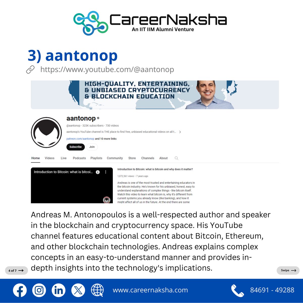 careernaksha's tweet image. Unleash the potential of blockchain with these free learning materials! 

#BlockchainPotential #KnowledgeSharing
#CryptoKnowledge 
#FreeLearning