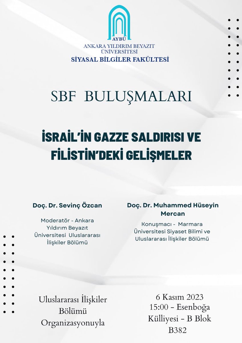 Prof. Dr. Hakkı Odabaş (AYBU SBF Maliye Bölümü) tweet media