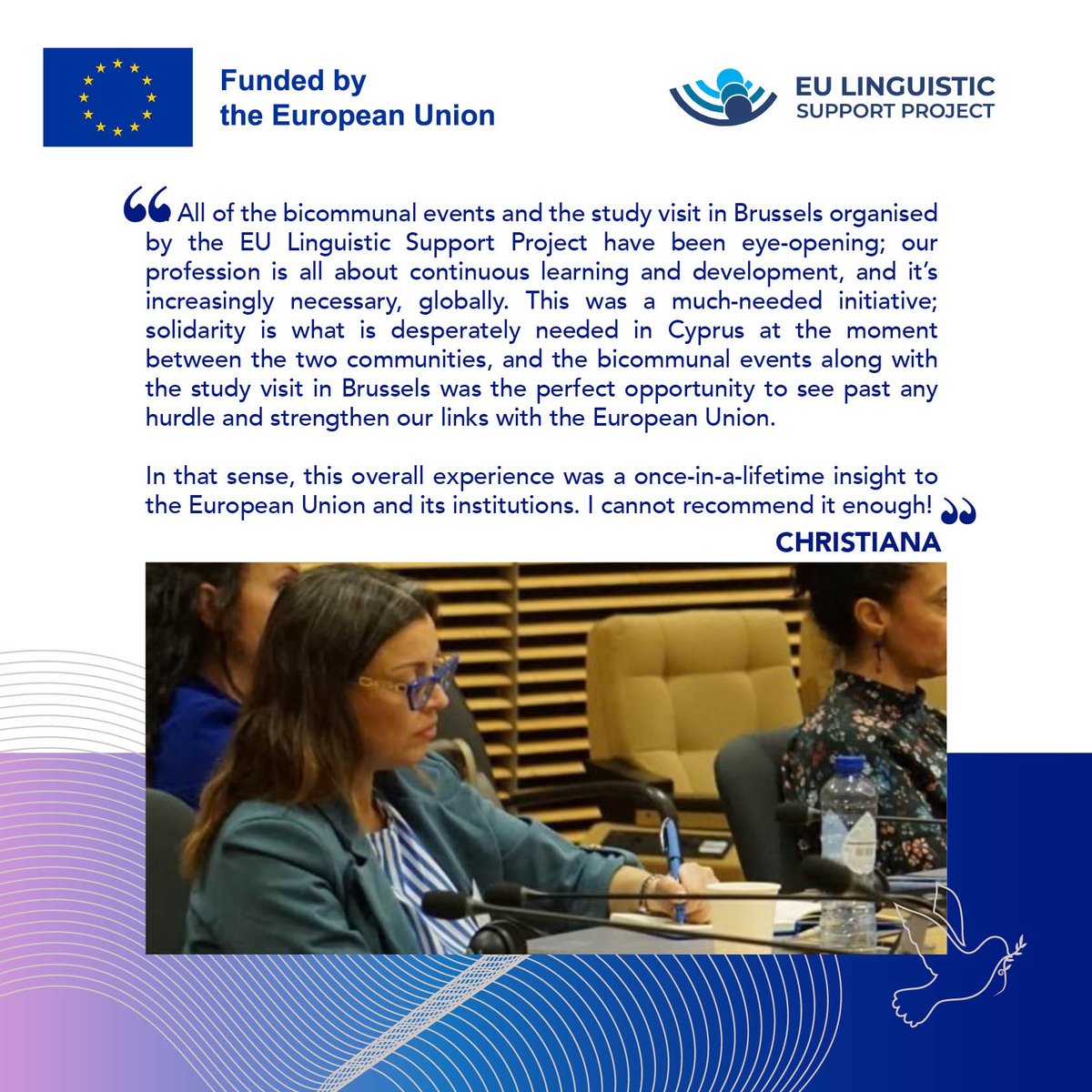 EU_LLP's tweet photo. #BuildingBridges #LanguageBuildsBridges #StrongerTogether
#ThrowbacktoBrusselsVisit https://t.co/ldHlpr2Pqb
