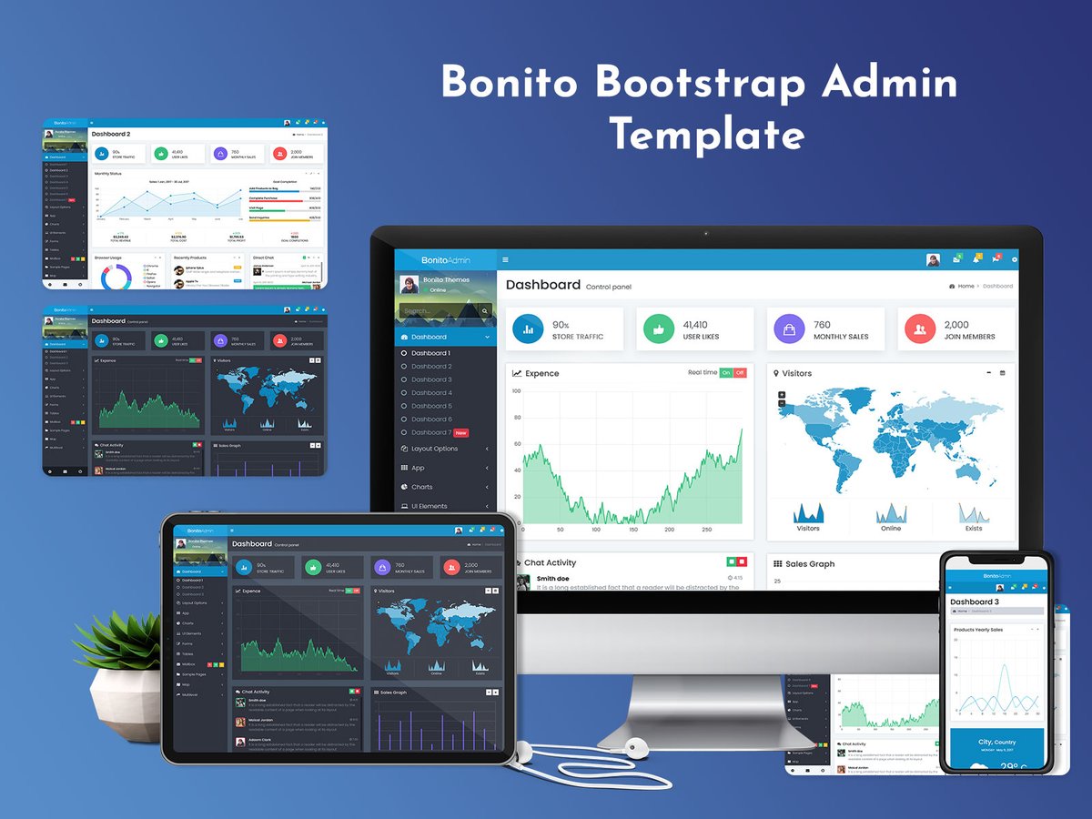MultiStoreTheme's tweet photo. Bonito Admin is the easiest and active way to build web UI for your #DashboardAdminTemplates or app. 
.
https://t.co/hV0NMeOddw
.
.
#envato #themeforest #Bootstrap4 #softwaredeveloper #appdeveloper #iot #fullstack #angular #engineering #programming #coding #uiwebkit #uiux #crm https://t.co/oZN5Sx0eSO