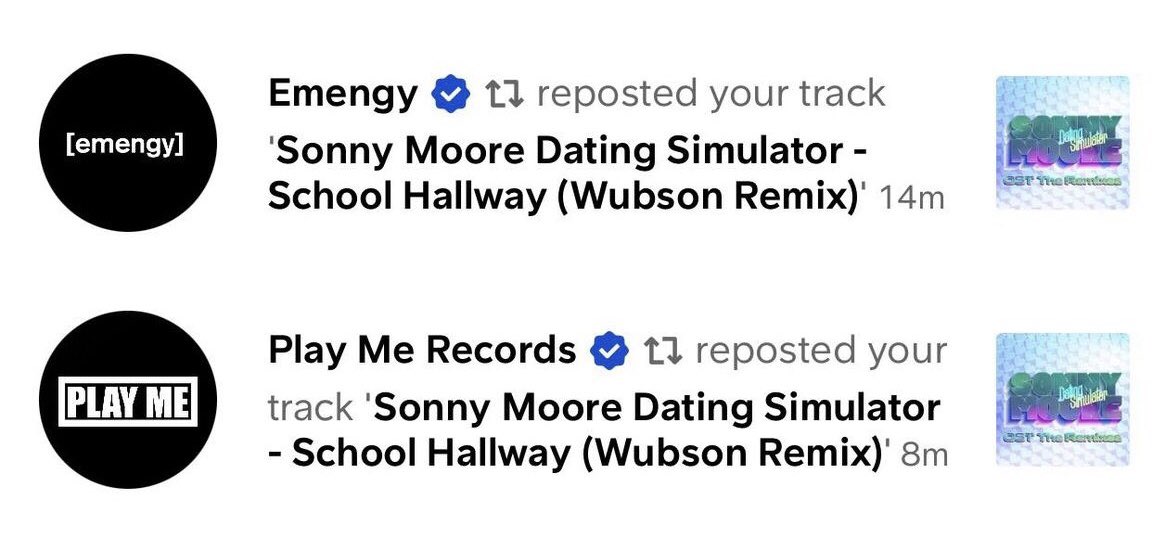 Feels good man! Lab Week gave me time to wrap up 3.5 more and some really cool people like my silly Sonny Moore Dating Sim remix!