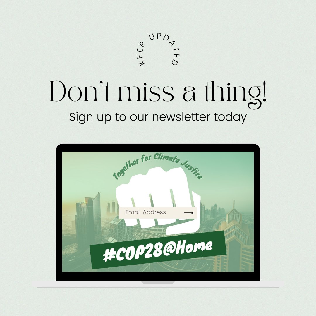 EuropeanJesuit's tweet image. 🆕Did you hear about our #COP28@Home campaign? A collaborative effort with @jesuitseurope &amp;amp; @Ecojesuit to inform and advocate for important #ClimateIssues in the lead-up to and during the upcoming COP28. 

💻Sign up for our COP28 Bulletin now: bit.ly/3FHpzAb