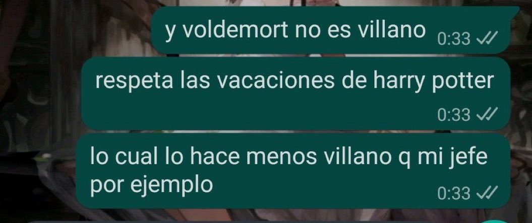 Harry_Potter_TM's tweet photo. Si lo piensas bien Voldemort no era tan malo. https://t.co/jnfoxPhNAt