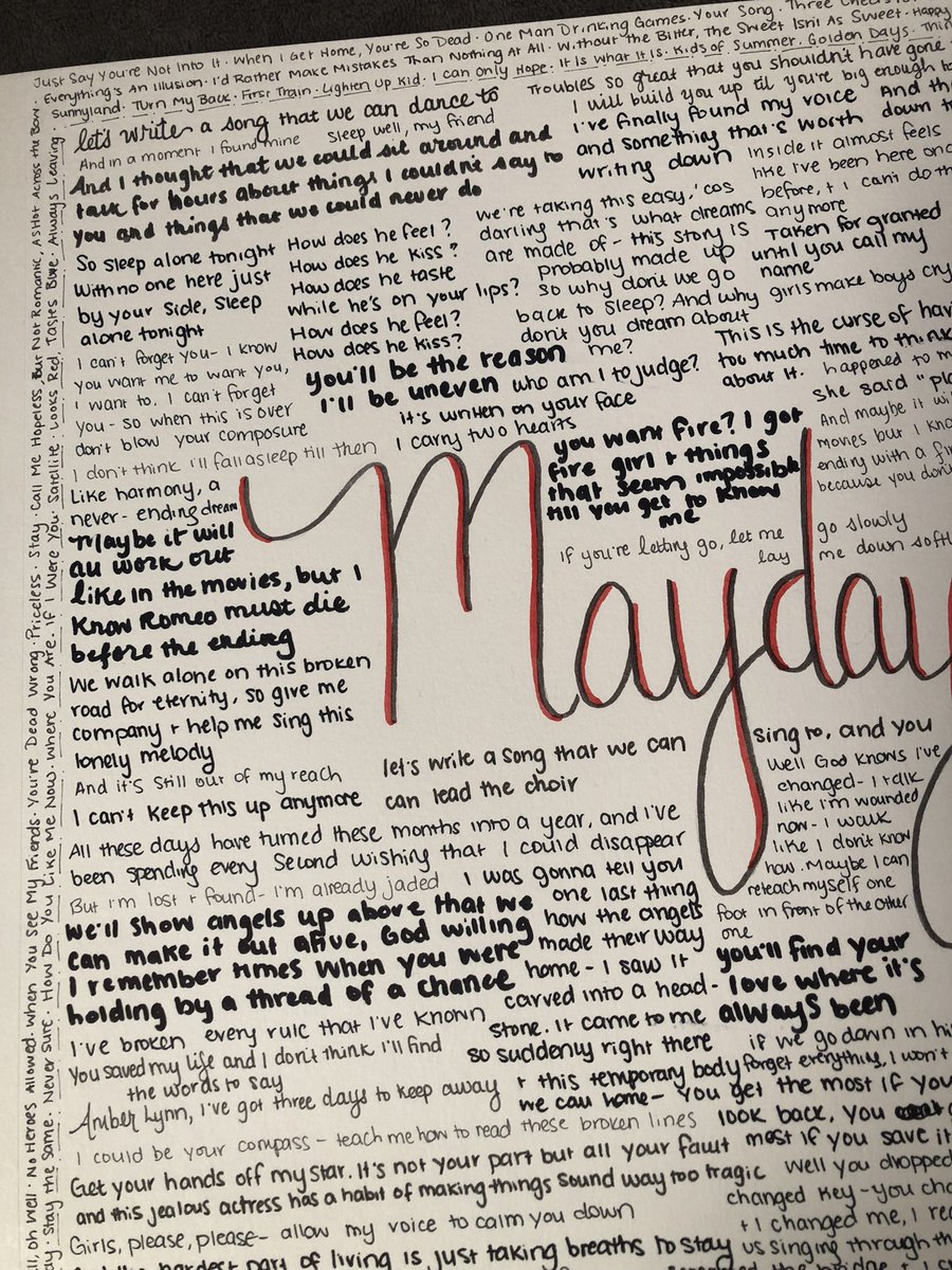 MorganGelsinger's tweet image. Imperfect and incomplete, but is #maydaymonday still a thing? @maydayparade