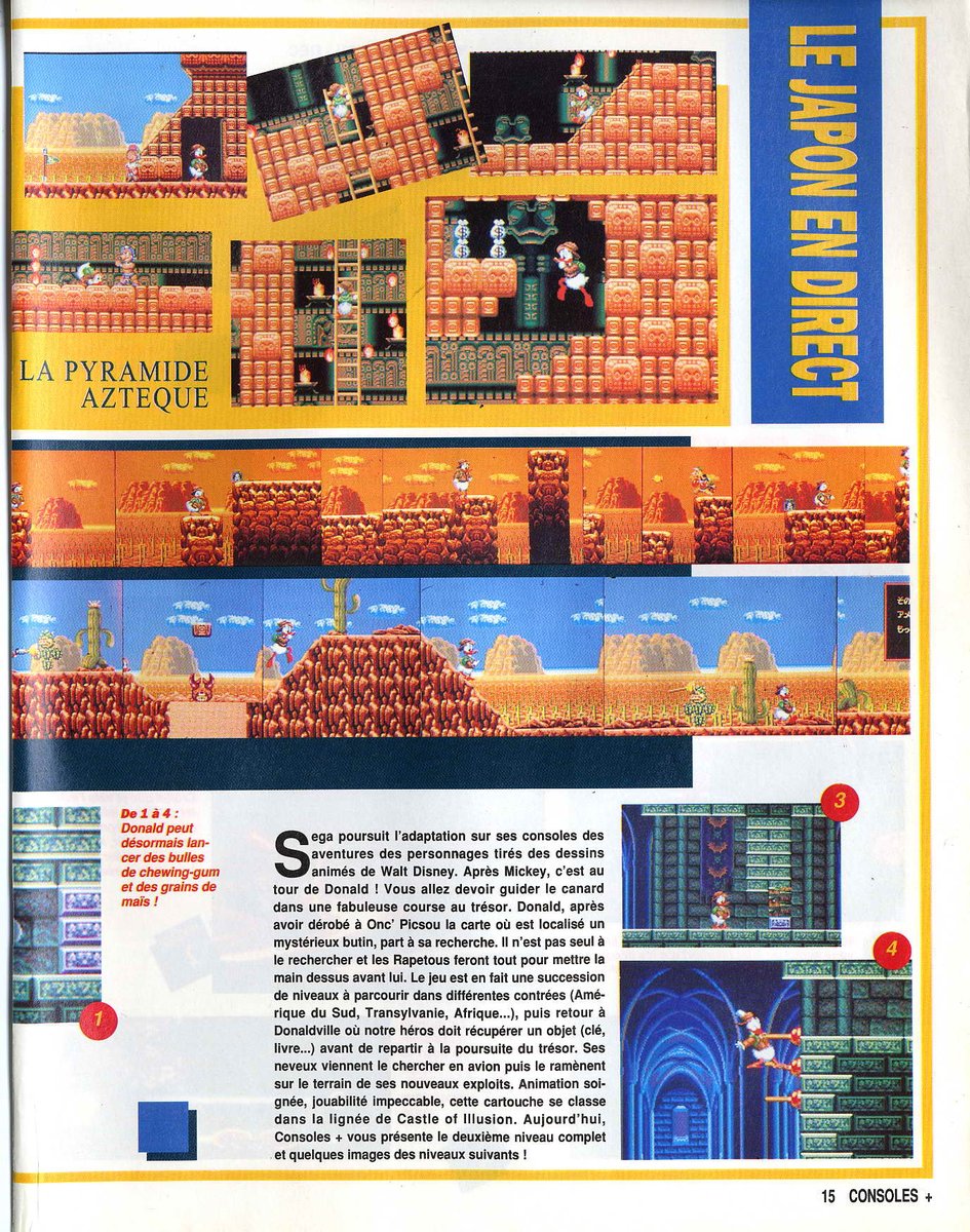 AllmightoFranky's tweet photo. En mega Preview un des meilleurs jeux de la #Megadrive à tout jamais dans mon coeur l'inoubliable #QuackShot starring #DonaldDuck! #SteelEmpire sur MD et #TheLegendOfZela A link to the past e jeu mythique de la #Snes, DU LOURD!!!  3/4 https://t.co/S3Uk32Siau