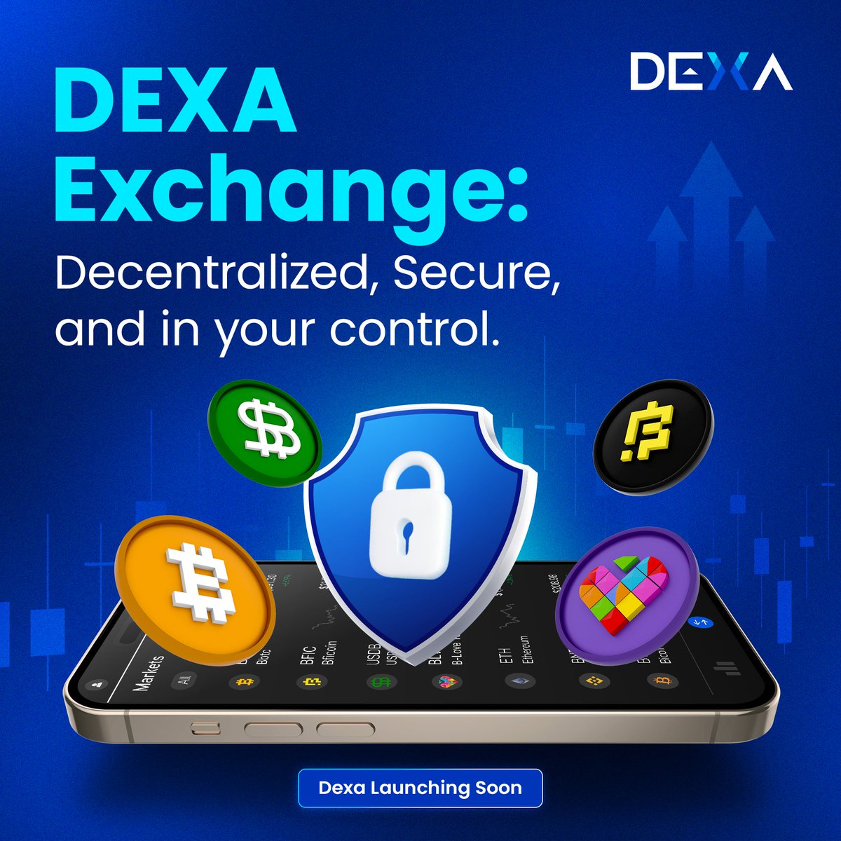 Welcome to DEXA Exchange, where you shape your financial future.  Empowerment, security, and decentralized finance in one platform. Join us  on the journey. 🚀💪💼🌐 #DEXA #EmpowerYourFinance #DEXAExchange #DeFi  #CryptoInnovation #FinancialFreedom