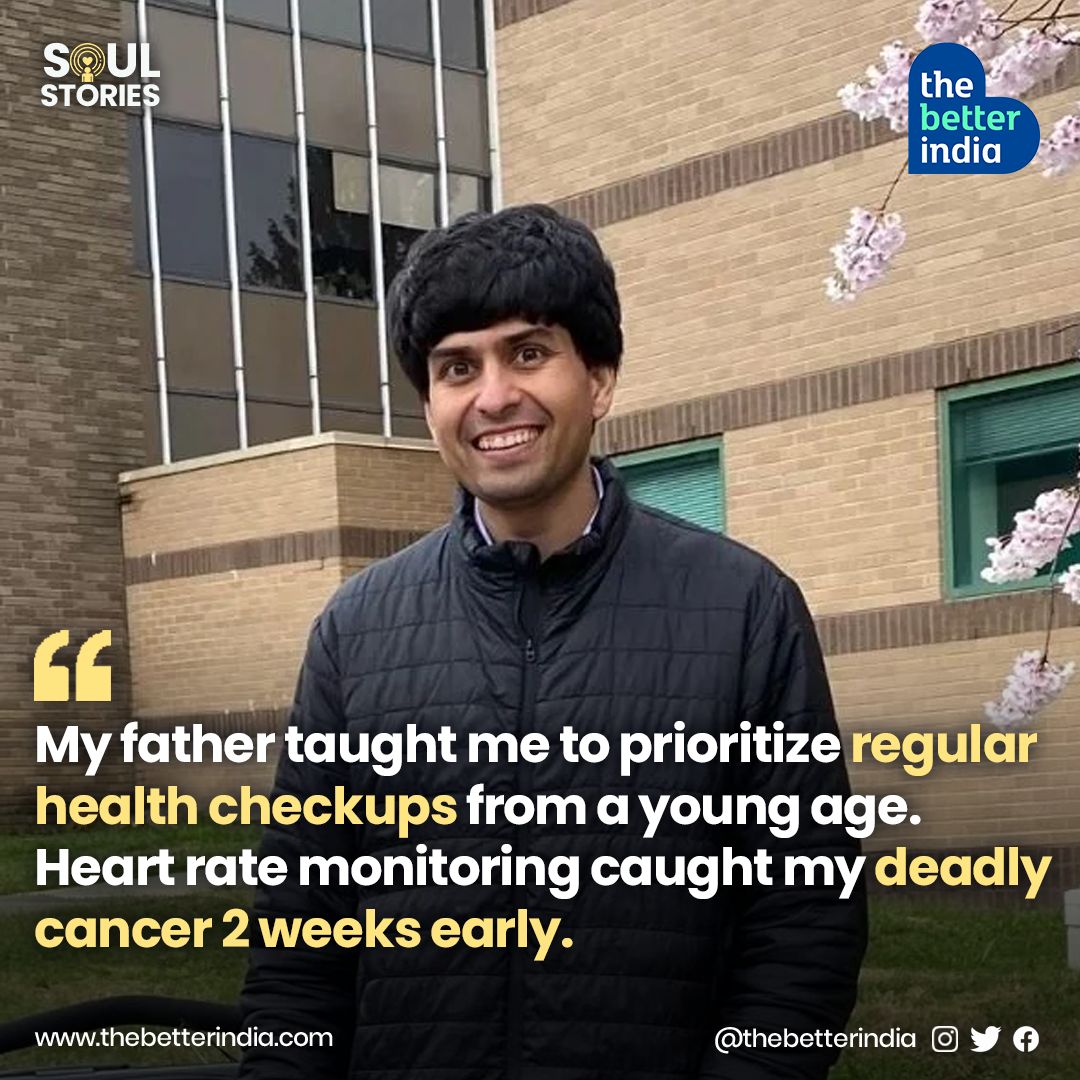 thebetterindia's tweet photo. I survived cancer, thanks to my father’s advice to conduct regular health checkups.
#cancerawarenessday #soulstories #CancerAwareness #strongsoul #cancersurvivor https://t.co/sPKw2tMWdr