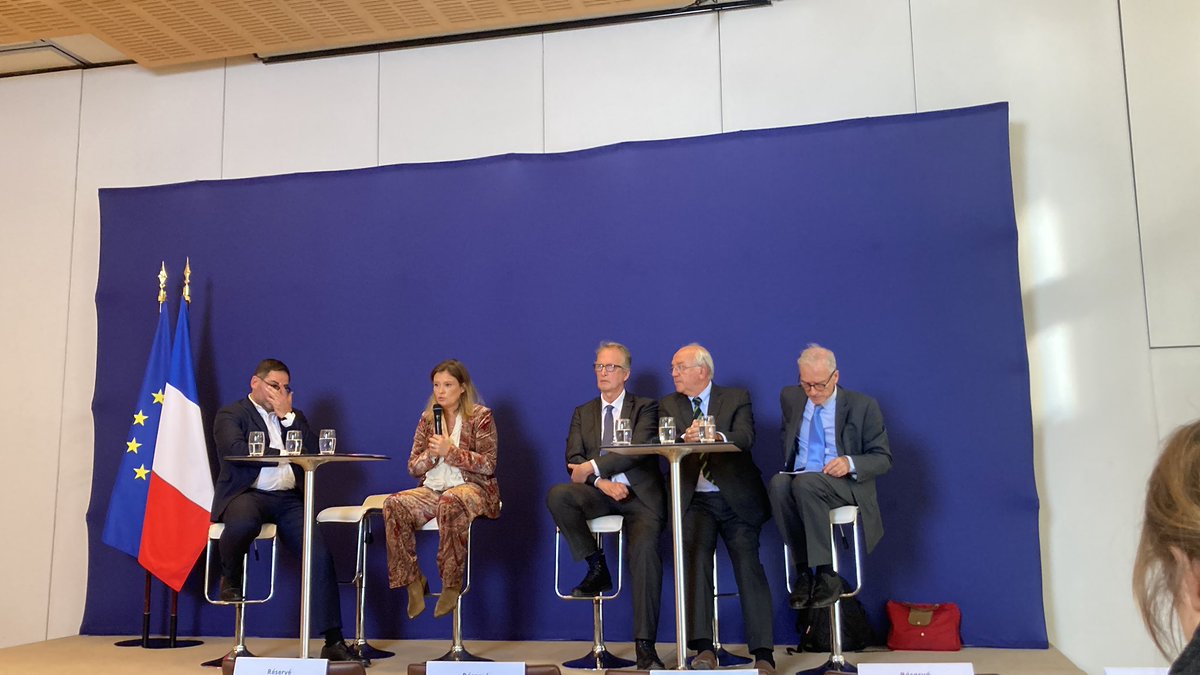 Maxime Baduel sera bientôt nommé délégué ministériel en charge de l’économie sociale et solidaire annonce Olivia Grégoire lors d’une conférence de presse.