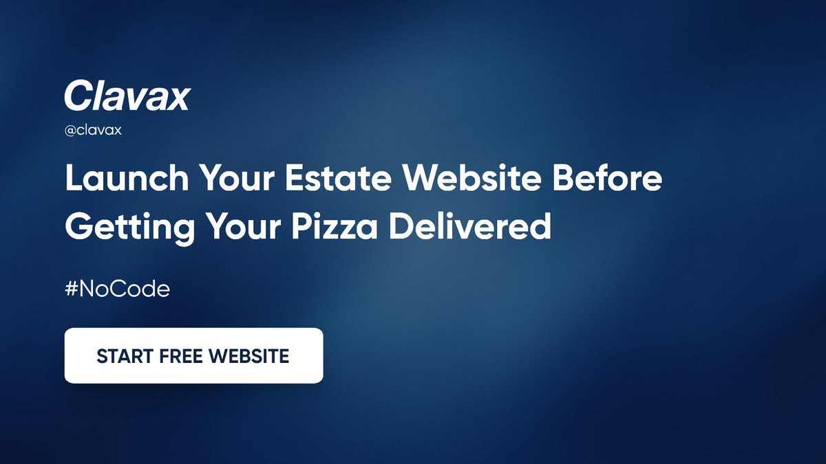 Clavax's tweet image. Enjoy a slice of pizza after launching your real estate website. BidHom #nocode platform launches your website in less time than pizza delivery.

Signup👉marketplace.bidhom.com/register/

#realestateagent #agent #broker #buyers #seller #mortgagebroker #home #HouseHunters #Auction