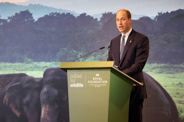Prince of Wales speaks to attendees at the United for Wildlife Global Summit at the Flower Dome, Gardens by the Bay on day two of his visit to Singapore.
#PrinceWilliam
#UnitedforWildlife
#EarthshotSingapore2023