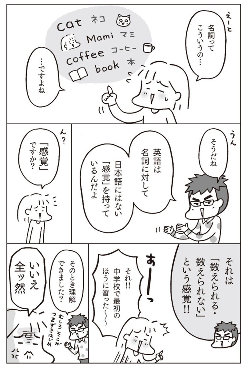 英語を学ぶってことは
【日本語メガネ】を【英語メガネ】に
かけ替えるってことなんだ
(1/3) 