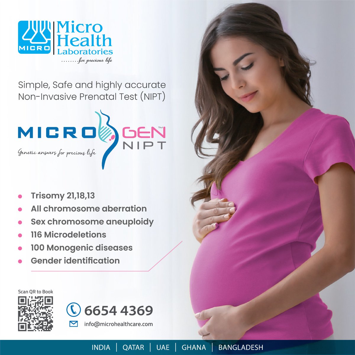 health_micro's tweet image. Discover the Future of Prenatal Care with NIPT Testing in Doha!

Book Your Appointment now! : +974-6654 4369

Website :  microhealthcare.com

#nipttest #NIPT #prenatalcare #medicallaboratory #microhealthlaboratories #Qatar
#dohalabs #dohaqatar #niptestindoha #medicallab