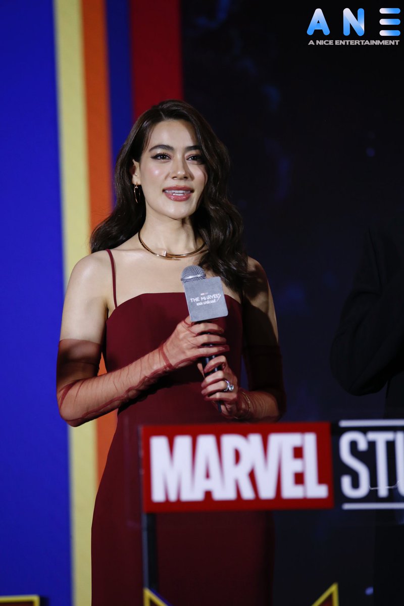 ANiceEnt's tweet photo. หมาก-คิม ร่วมงานเปิดตัวภาพยนตร์ Marvel Studios’ The Marvels เดอะมาร์เวลส์
#TheMarvelsTH
#เดอะมาร์เวลส์
#MarkPrin
#Kimberry
#MarkKim https://t.co/Qjjx3T7Gl8