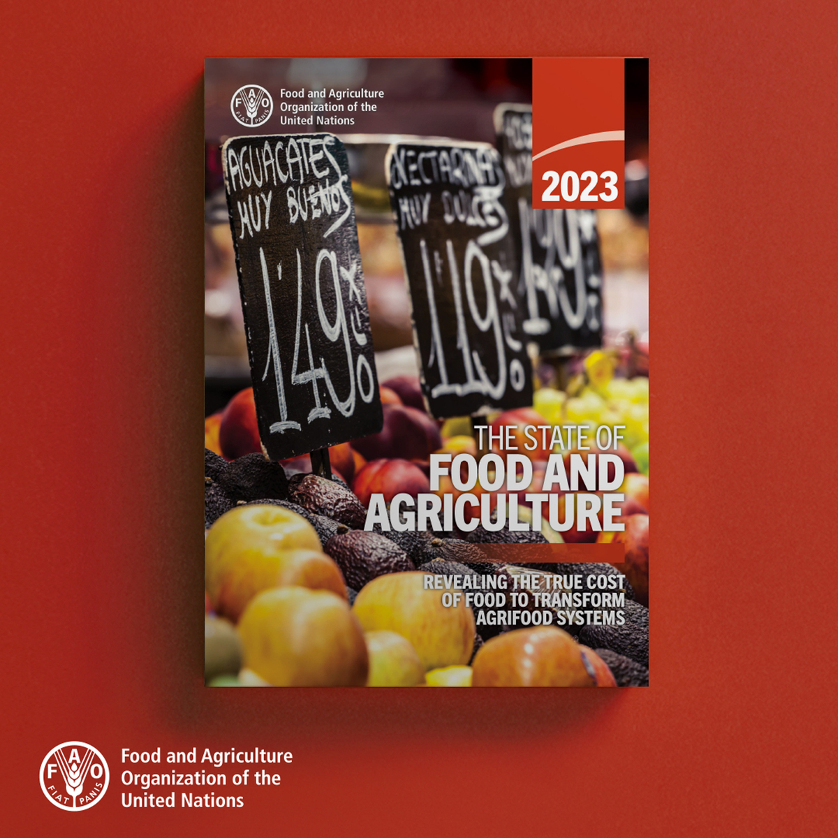 📢Out now!  

The State of Food and Agriculture 2023 looks into the #TrueCostOfFood, in order to inform our efforts to achieve sustainable agrifood systems.  

📕 Read the report 👉bit.ly/3MvBViS 

#SOFA2023 
#TrueCostAccounting