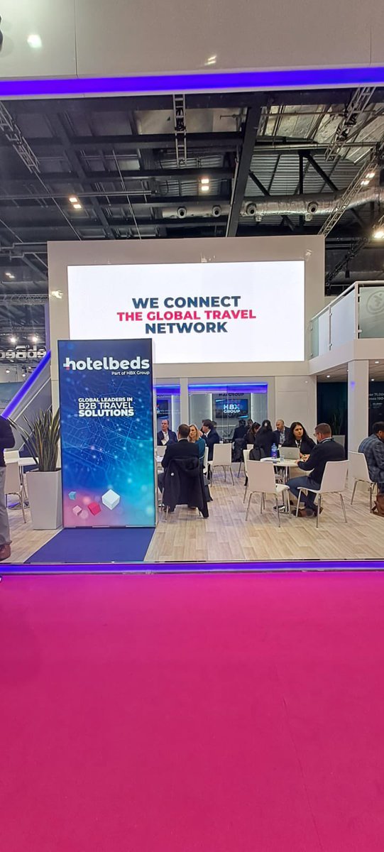 HBX Group and all of our brands, @hotelbeds, Bedsonline, Roiback and Travelstack are here at @WTM_London for the next few days! Pay us a visit at stand N10-304, you can't miss us! #hbxgroup #wtmldn