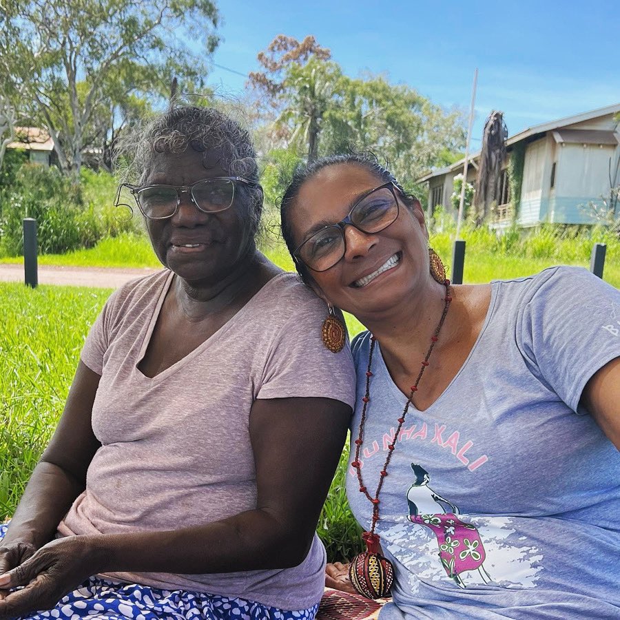 A well deserved honour for my Yapa, the extraordinary Yalmay Yunupingu. Senior Yolŋu leader &amp; retired teacher after 4 decades. Yalmay has just won the NT award for Senior Australian of the year! She is a ‘Bilingual Warrior &amp; Champion of Indigenous Education’ #rirratjingu #yolŋu