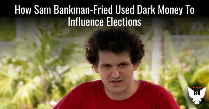 How #SamBankmanFried And His Crypto Empire Used Dark Money To Influence U.S. Elections #ElectionFraud 

This is why America desperately needs #CampaignFinanceReform.

'Sam Bankman-Fried was just one facet of an orchestrated effort among FTX executives to interfere in U.S.…