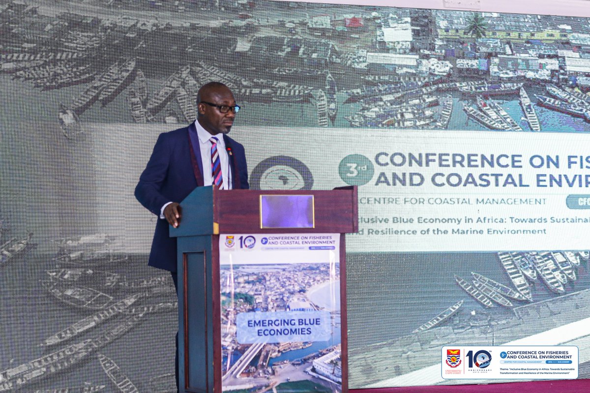 Centre for Coastal Management (@ccm_ucc) on Twitter photo Opening session: The 3rd Conference on Fisheries and Coastal Environment. <a href="/MBawumia/">Dr. Mahamudu Bawumia</a> <a href="/DrRashidSumaila/">Rashid Sumaila</a>
#CFCE2023 #CCM #ACECoR #BlueEconomy #UCC Opening session: The 3rd Conference on Fisheries and Coastal Environment. <a href="/MBawumia/">Dr. Mahamudu Bawumia</a> <a href="/DrRashidSumaila/">Rashid Sumaila</a>
#CFCE2023 #CCM #ACECoR #BlueEconomy #UCC