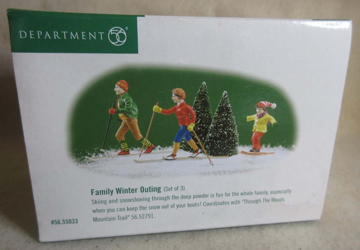 Dept 56 Family Winter Outing Village Accessories #55033 set of 3 pieces ebay.com/itm/2352847350… #eBay via @eBay #village #christmas #Snowfun #Dept56 #Chirstmasvillage #collectibles #collect #HolidayDecor #ChristmasDecor #winter #family #Crosscountry #ski #snowboard