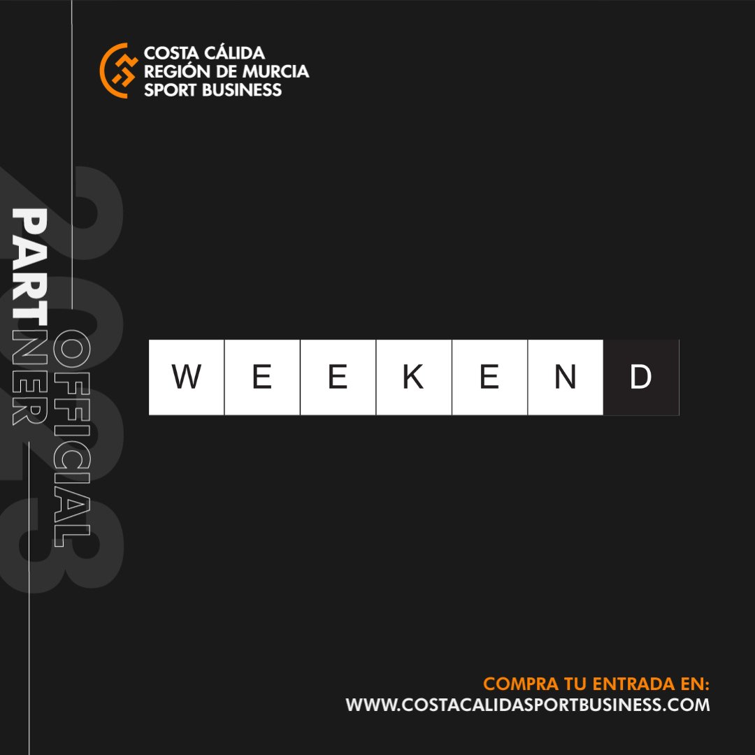 SportBiz_World's tweet photo. Muy orgullosos de contar otro año más como #PrPartner con @AgenciaWeekend_ que dirigen la comunicación y gestión de PR del #CCSB23.
¡Muchas gracias por vuestro gran trabajo!
📅 09 noviembre
📍 Teatro Circo Murcia
Compra tu entrada en:
https://t.co/157Yuc0lMW
#agenciaweekend https://t.co/KSPAgGk0Kd