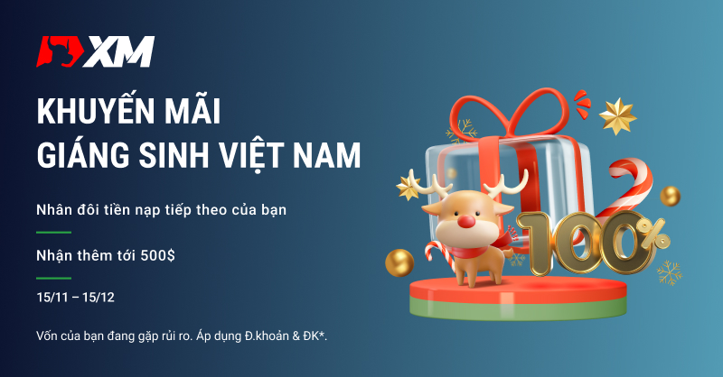 XM_COM's tweet photo. Chúng tôi thưởng 100% cho khoản nạp tiền tiếp theo của bạn lên tới 500$*! 

🎁 Nạp tiền tài khoản của bạn
😮 Được NHÂN ĐÔI tiền vốn (lên tới 500$*)
✅ Cộng thưởng tức thì

Khuyến mãi kết thúc vào 15/12. Yêu cầu nhận thưởng ngay! *Đ.khoản&amp;ĐK
