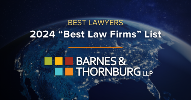 Best Lawyers has named @BTLawNews to its 2024 "Best Law Firms" list with 135 top rankings, including 16 Tier 1 designations nationally. It's an honor to have achieved this accolade in so many practice groups across the firm! bit.ly/3SwdPbk