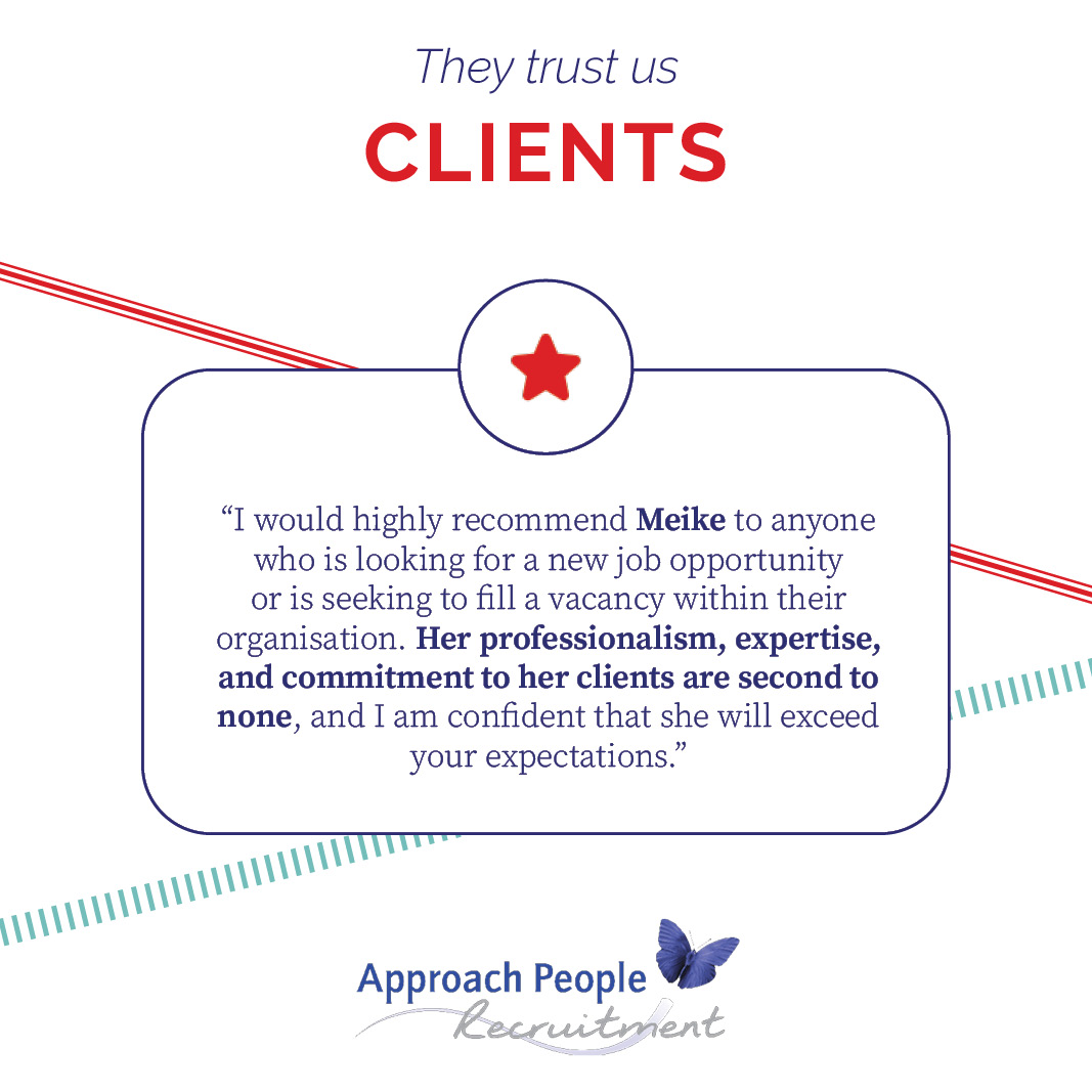 ApproachPeople's tweet image. Our clients talk about us 📣 Quality, efficiency, and simplicity are Approach People’s core values. The best reward our consultants can get is the satisfaction of our clients. And who else but them to talk about it? A special thank you to our client for their positive feedback 🙌