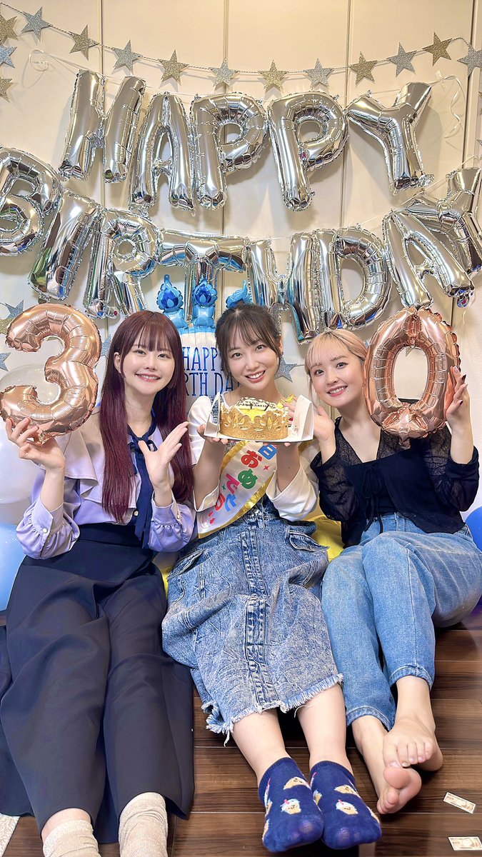 今日30歳になりました！！！ 轟ちゃんとたそがサプライズで祝ってくれ