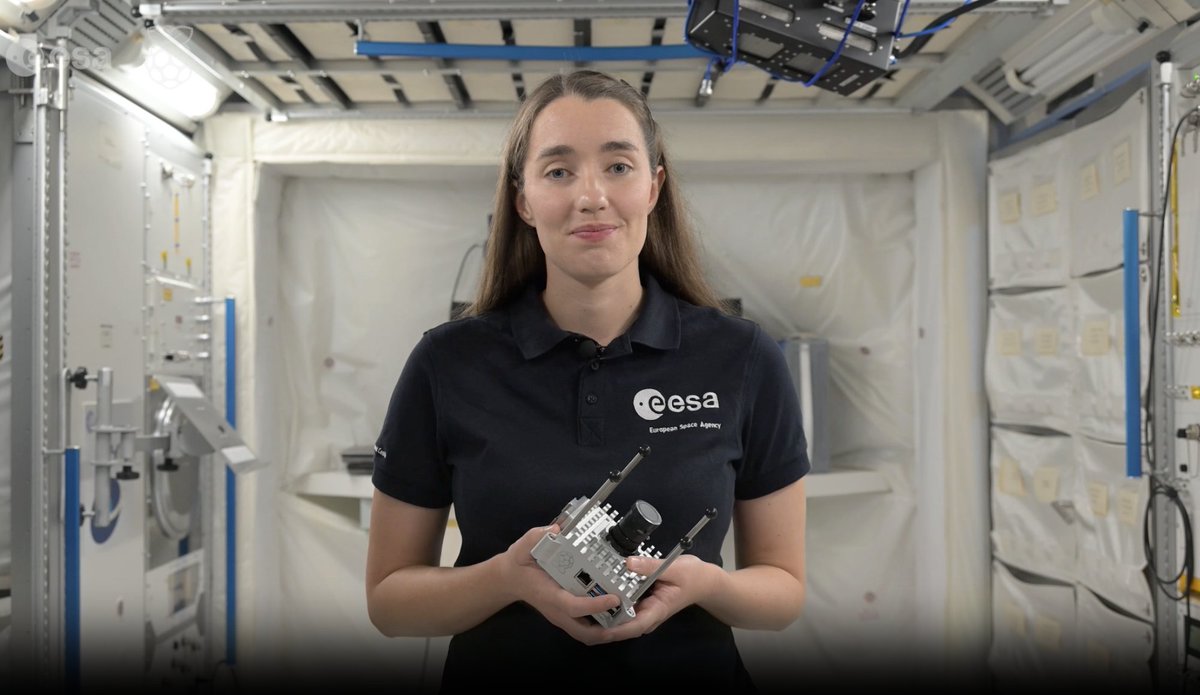 Would you like to run an experiment in space? 💫🛰 ESA Astronaut candidate @Astro_Rosemary invites you to join the new #AstroPi Mission Space Lab, which challenges #students to calculate the speed of the International Space Station using live data from the @Astro_Pi computers…