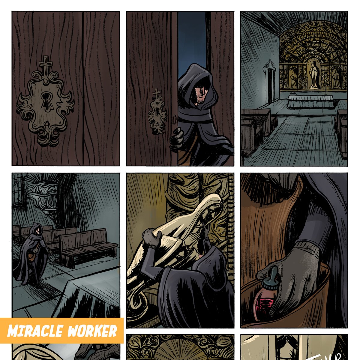 Hello hello! Next weekend I'll be at
<a href="/ThoughtBubbleUK/">Thought Bubble Festival</a> selling my comics A Little Girl, Secrets of Loulé and a new book, Miracle Worker ,zines, original art and lots of prints!
Find me at DSTLRY Hall Table B-58, right next to <a href="/Hireillo/">Hireillo</a> and other  creators :D