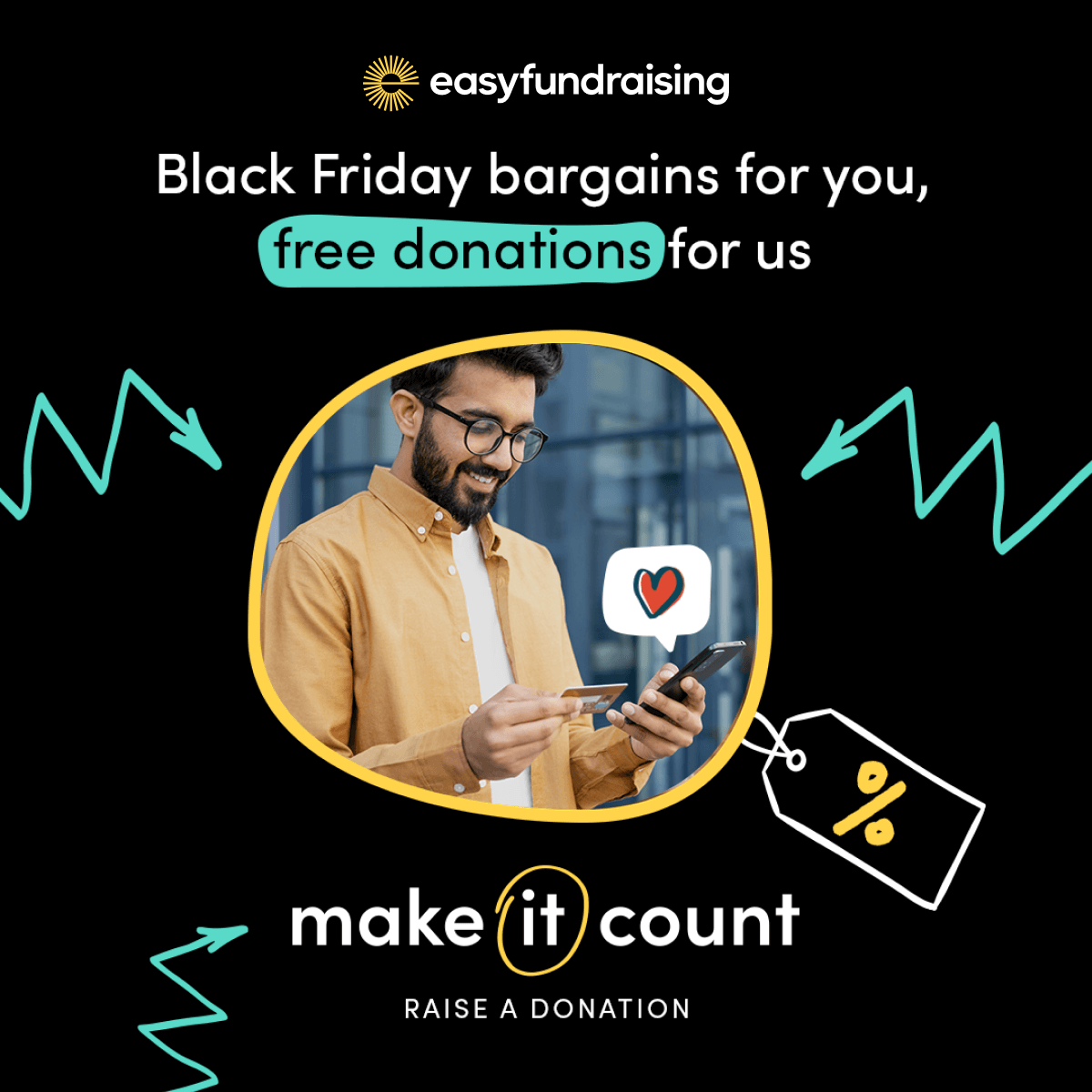 Call To Action: This Black Friday Get the Easy Fundraising App today and start making donations as you shop on your phone! #easyfundraising #WeAreYPI #MindMeHappy youtube.com/watch?v=okVkGb…
