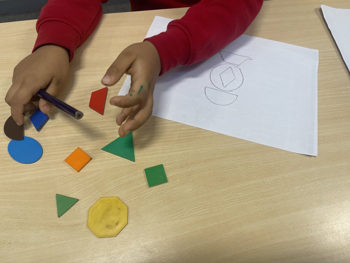 MsHCTS's tweet photo. Willow class have kicked off Maths week exploring money, shape and number for Busy Fingers 🎲➕➖➗✖️🟰@CTS_Watford @MissWCTS @MissCCTS @headcherrytree #CTSMaths #MathsWeek2023 https://t.co/8dNN3zXQdq