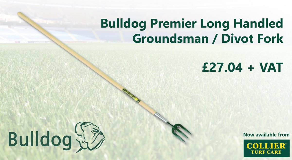 𝗡𝗲𝘄 𝗮𝗱𝗱𝗶𝘁𝗶𝗼𝗻 𝘁𝗼 𝘁𝗵𝗲 𝗧𝗼𝗼𝗹 𝗦𝗵𝗲𝗱

Bulldog Premier Long Handled Groundsman / Divot Fork

Only £27.04 + VAT 

For more information or to purchase, visit: ow.ly/phoq50Q4u2o

<a href="/rollinsgroup/">Rollins Group</a>