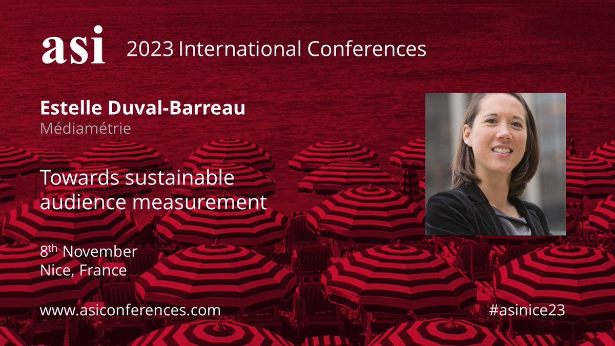 Mediametrie's tweet photo. [asi conference] Médiamétrie is thrilled to be part of asi’s international conference discussing on sustainable audience measurement.

To learn more about asi conferences 👉 https://t.co/MJITZNH1Di

#mediametrie #asiconference #radio #audio #TV #video #CSR https://t.co/itwUa2PwAf