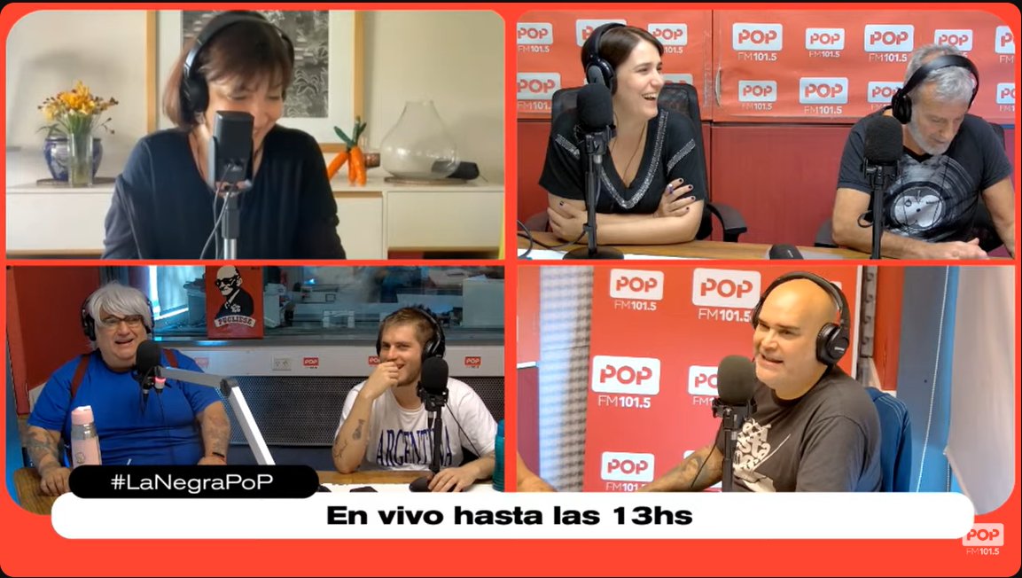 popradio1015's tweet photo. Equipo completo de lunes ❤️‍🔥📻

¡Nos ves y nos escuchas en vivo por YouTube!
📽️https://t.co/sm6a7iOXIC

#LaNegraPop | En vivo hasta las 13hs. https://t.co/1IyAgn3595