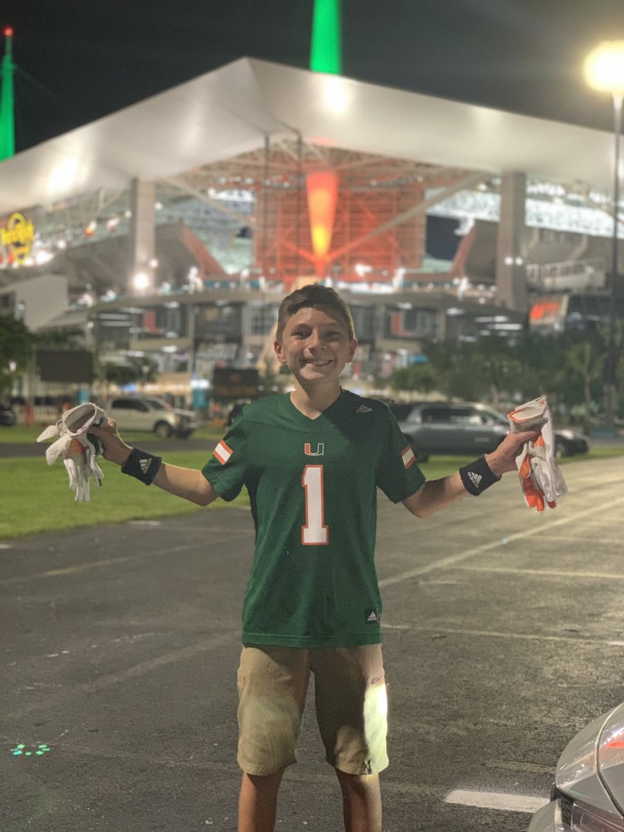 Canes_Chief's tweet photo. I can’t wait until this Saturday.  

Another year of making memories with my boy. #FSUweek 

2019, 2020, 2021, 2022 &amp; now 2023.  

COVID, PCSing, game day sickness, new grandbaby.. 

Nothing has stopped our father-son tradition. https://t.co/E5WH7Ca21z