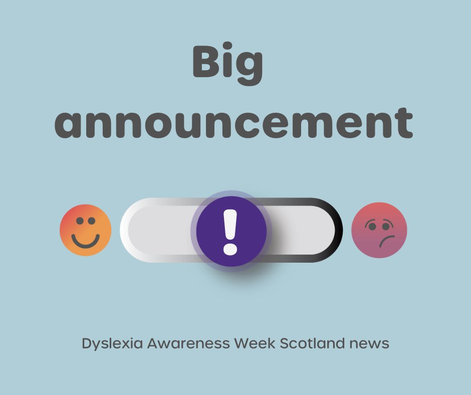 Dyslexia Scotland (@dyslexiascotlan) on Twitter photo This Dyslexia Awareness Week, we launched extremely important research with <a href="/UofGlasgow/">University of Glasgow</a> that will help Scotland take strides towards being a dyslexia-friendly nation.
Please get involved and make a difference.
dyslexiascotland.org.uk/news/dyslexia-… This Dyslexia Awareness Week, we launched extremely important research with <a href="/UofGlasgow/">University of Glasgow</a> that will help Scotland take strides towards being a dyslexia-friendly nation.
Please get involved and make a difference.
dyslexiascotland.org.uk/news/dyslexia-…