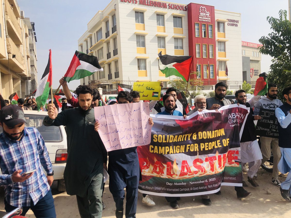 There is no doubt that the whole world, especially the Muslim Ummah, is sleeping in the sleep of negligence, but very soon they will wake up from this harmful sleep and Palestine will be settled, God willing.