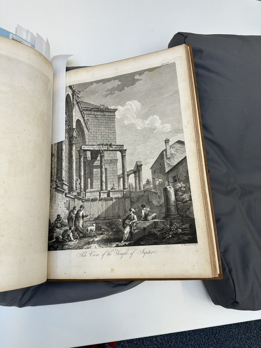 PeterNLindfield's tweet image. Teaching using rare books in the @WSofArchi collections. Amazing resources at our fingertips! #architecture #classicalarchitecture
