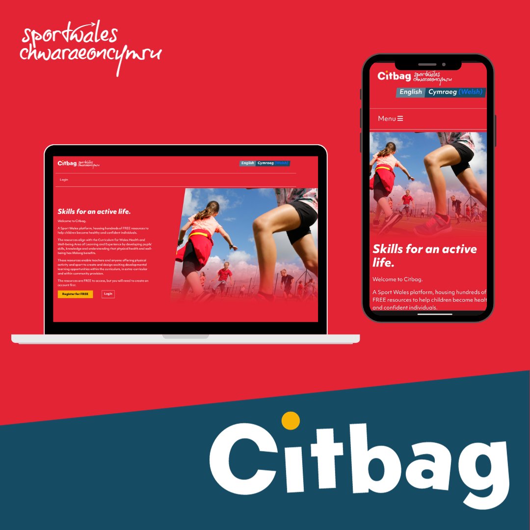 sportwales's tweet image. Big News 🎉 Newyddion Mawr 🎉
 
The new #Citbag is a treasure trove of inspiration for teachers to help young people have a healthy, active life. 📚

Register now for the online hub full of ideas to plan creative sessions as part of the Curriculum. 👇

🔗 citbag.sport.wales